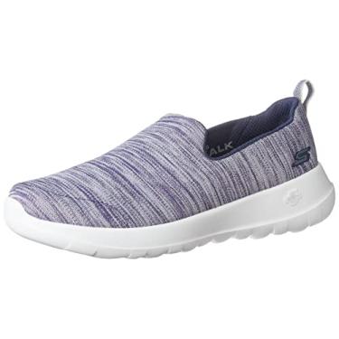 Imagem de Tênis Go Walk Joy - Enchant, Skechers, Feminino, Azul Escuro / Branco, 39