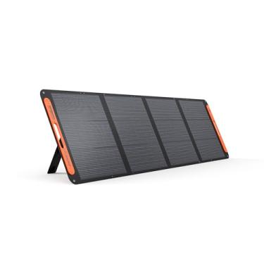 Imagem de Jackery Painel solar portátil SolarSaga 200W, painéis solares bifaciais dobráveis IP68, compatível com estação elétrica Jackery Explorer e gerador solar, para telhados de acampamento ao ar livre fora
