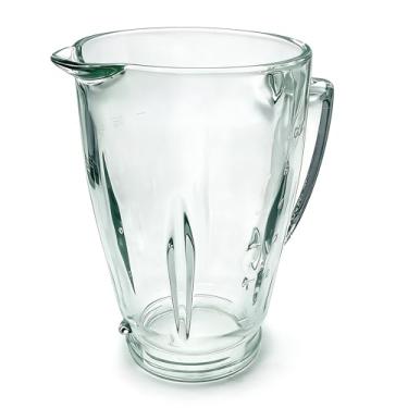 Imagem de savebuy Jarra De Vidro De Reposição Com Capacidade Para 6 Xícaras, Compatível Com Liquidificadores Oster Pro 1200 (Blstmb-Cbg, Blstmb-Cbf, Blstmb-Bbg) E Liquidificadores Oster Master Series (Blstjj-