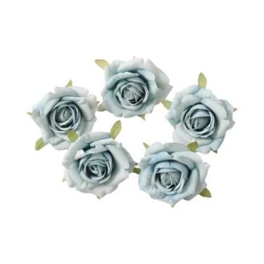 Imagem de Flor Artificial De Seda Rosa De 7cm, 510 Peças, Decoração Para Casa, C