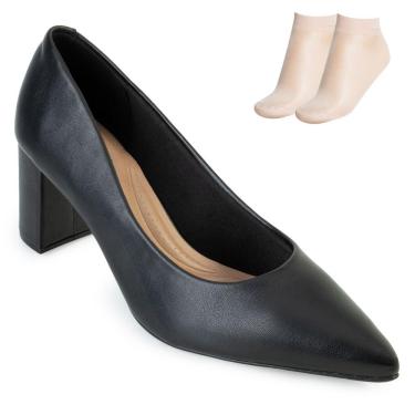 Imagem de Sapato Salto Beira Rio e Meia BR23-424120