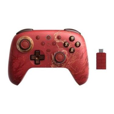 Imagem de Controle Sem Fio 8BitDo Ultimate 2 Wireless WUCHANG, Vermelho - 81HE08-Unissex
