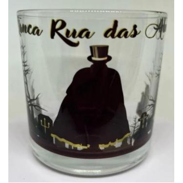 Imagem de Exu tranca rua das almas copo de whisky e bebidas - umbanda quimbamda 