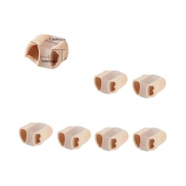 Imagem de Separador De Dedos Ortopédico De Silicone 3/6 Peças Corretor De Joanet