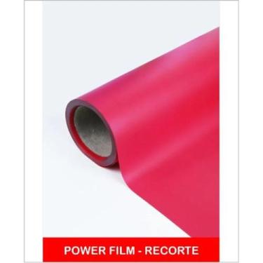 Imagem de Filme de Recorte Power Film V3 - 49,50 cm X 1 Metro, Vermelho