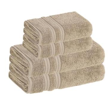 Imagem de Jogo Toalha Banho Unika Karsten Gigante 100% Algodão, Lunar