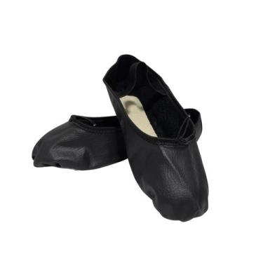Imagem de Sapatilha de Ballet em material sintético Pas Classique Sola Inteira -
