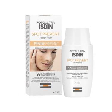 Imagem de Protetor Solar Facial Foto Ultra Isdin Spot Prevent FPS99 50ml, Sem co