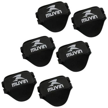 Imagem de Kit 3 Pares de Luvas de Musculação em EVA Muvin Basics-Unissex