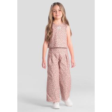 Imagem de Conjunto infantil menina floral Mundi, 8, Rosa