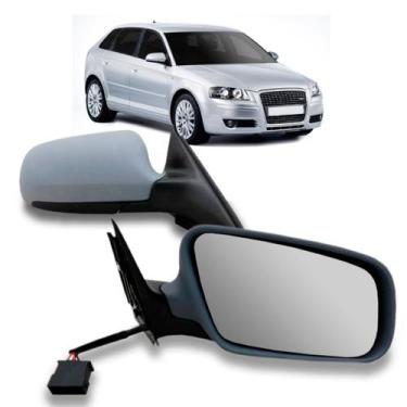 Imagem de Retrovisor audi a3 2006 a 2008 sportback eletrico primer - SP ACESSÓRI