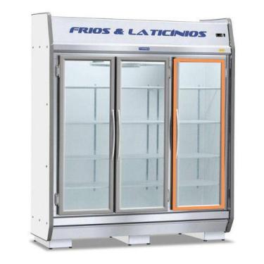 Imagem de Kit 3 Borrachas Geladeira Expositor Frilux 3 Portas 54x145cm - ILPEA, 