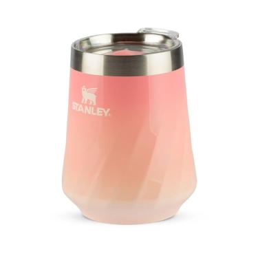 Imagem de Copo Térmico Stanley Reserve Wine 8825 Pink Mesa Sunset Gloss 325ml - Rosa - Unissex -...