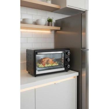 Imagem de Forno Elétrico 44L Preto Dupla Resistência 1500W 127V - Congratulation