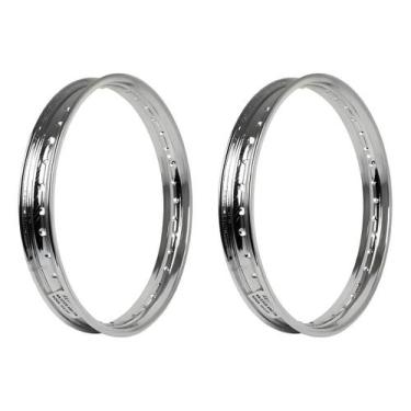 Imagem de Par Aro Roda Cg Today Titan Factor Fan Start 125 150 160 Or - Tork