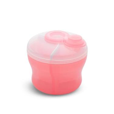 Imagem de Pote Dosador de Leite em Pó Infantil Rosa Munchkin Prático e Funcional