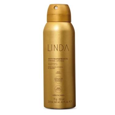 Imagem de Linda Aerossol Antitranspirante 125ml Oboticário Raridade