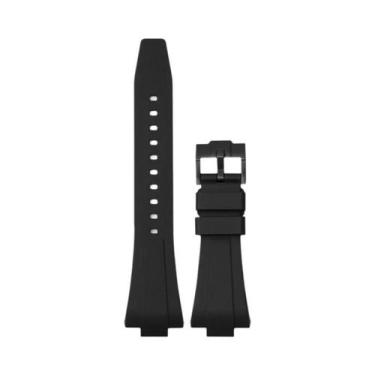Imagem de Pulseira De Relógio Unissex De Silicone Líquido Com Liberação Rápida 3