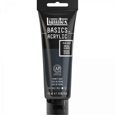 Imagem de Tinta Acrilica Liquitex Basics 118ml 310 Paynes Gray