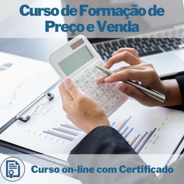 Imagem de Curso Online em videoaula de Formação de Preço e Venda com Certificado