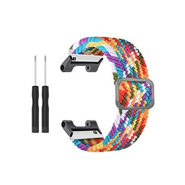 Imagem de Skyeen Pulseiras de relógio de substituição de 22 mm de largura, pulseira de nylon compatível com Huami Amazfit T-Rex T-Rex Pro