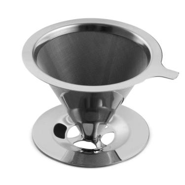 Imagem de Filtro Coador De Café Inox 101 Reutilizável Individual