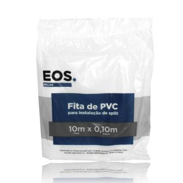 Imagem de Kit de Fita PVC EOS Branca para Instalação de Split 10m x 0,10m - 10 Unidades -