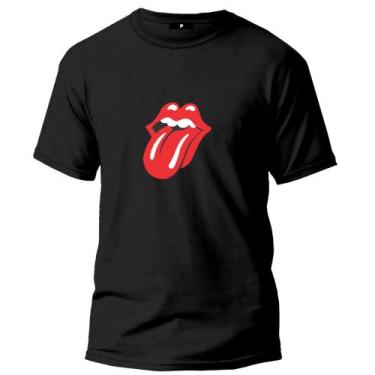 Imagem de Camiseta Rolling Stones Banda De Rock Masculino E Feminino - Jmf Store