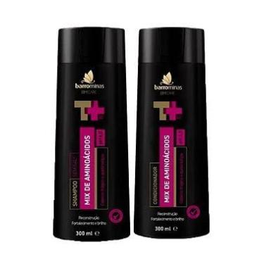 Imagem de BARROMINAS T+ Mix de Aminoácidos Kit Cabelos Frágeis e Quebradiços Shampoo + Condicionador