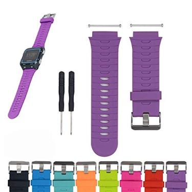 Imagem de Pulseira Silicone compativel com Relogio Forerunner 920XT - Marca LTIMPORTS (Roxo)