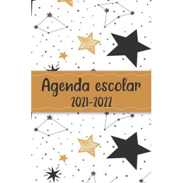 Imagem de Agenda escolar 2021-2022: agenda escolares día por página - para estudiantes 2021-2022 , diaria y mensual , primaria Colegio secundaria estudiante
