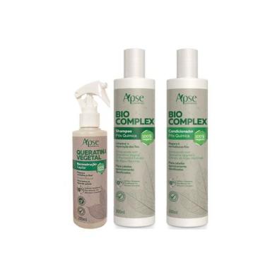 Imagem de Apse Bio Complex Shampoo E Condicionador E Queratina Vegetal - Apse Co