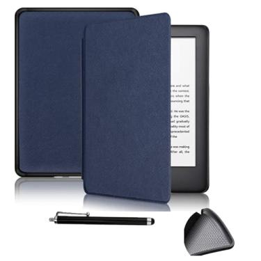 Imagem de enoxboo Capa Slimshell para Kobo Clara 2E, Capa macia de TPU para Kobo Clara 2E, com Suspensão/Despertar Automático, Modelo N506 （Inclui uma Caneta Touch Screen）