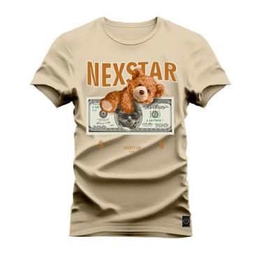 Imagem de Camiseta Premium Estampada Algodão 30.1  Ursão Dolar - Nexstar
