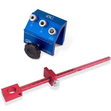 Imagem de Gabarito Para Furação Cavilha 45 Graus Angular Gc45 Lcm