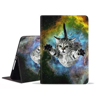 Imagem de FVAENDHIO Capa para Samsung Galaxy Tab S9 11 polegadas modelo 2023 (SM-X710/X716B/X718U), capa protetora de couro, capa inteligente com suporte ajustável para despertar/despertar automático - Galaxy