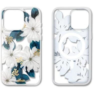 Imagem de Sonix Capa para iPhone 15 Pro | Capa floral compatível com MagSafe para iPhone | Testado contra quedas de 3 metros | Delilah Flower