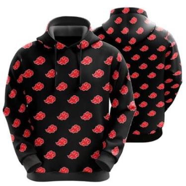 Imagem de Blusa Moletom Sublimação Blusão Full Print com Capuz Anime Mangá Novidade-Unissex