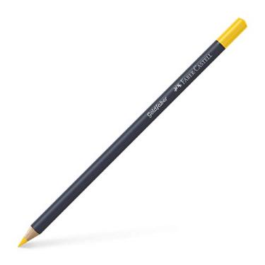 Imagem de Faber-Castell Creative Studio Goldfaber Colour Pencil (109), amarelo cádmio escuro, lápis único, para arte, artesanato, desenho, esboço, casa, escola, universidade, colorir