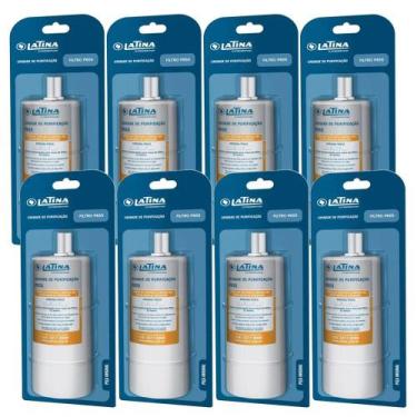 Imagem de Kit 8 Unidades Refil Filtro Purificador Latina P655