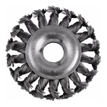 Imagem de Escova de Aço Circular Entrançado 4,5x1/2'' - Lotus 6611