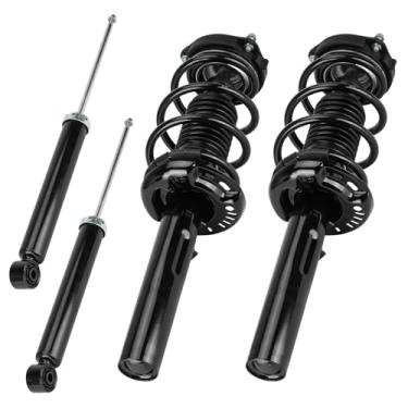 Imagem de Amortecedor dianteiro e traseiro completo para VOLKSWAGEN BEETLE 12-17, para EOS 07-11, para Golf 10-14, para JETTA 05-17, substitui para 172311, 5611 (todos os modelos, exceto suspensão esportiva)