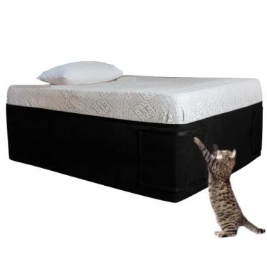 Imagem de Capa de proteção Cama box Solteiro e Arranhador Para Gatos - Au Au Mia