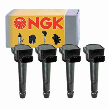 Imagem de 4 bobinas de ignição NGK compatíveis com Acura RDX 2.3L L4 2007-2012