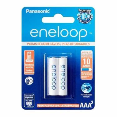 Imagem de Pilha Recarregável Eneloop Std Aaa2 Panasonic 02 Unidades F108