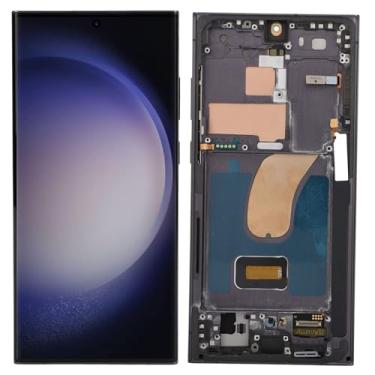 Imagem de Substituição de Tela para S23 Ultra, Substituição de Tela de 6,7 Polegadas,Sensor de Impressão Digital, Moldura e Kit de Ferramentas, (SM S918B EUA, UE, Versão