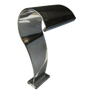 Imagem de Cascata Inox Polida Led Espelhada Grande + Controladora - Universal In