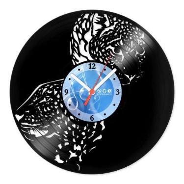Imagem de Relógio De Parede Disco Vinil Animais - Leopardos - VAN-203 - Modernar