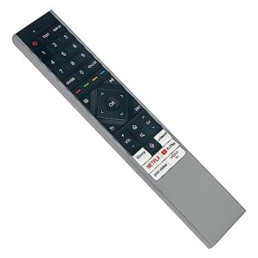 Imagem de ERF6N64 Controle remoto substituído por voz adequado para Hisense Mini LED Smart TV 65U82KQ 65U86KQ 65U87KQ 75U8K 85U8K 55U88KM 65U88KM 65U8K 55U8K Sub ERF6N64H