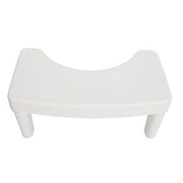 Imagem de Banqueta Higiênica Espessada - Banqueta Antiderrapante de Cócoras para Melhor Digestão e Conforto (Branco)